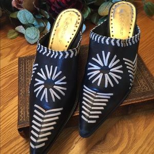 BCBG pointed toe heels